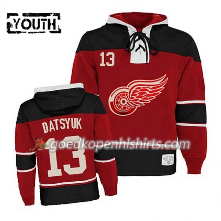 Detroit Red Wings Pavel Datsyuk 13 Rood Hoodie Sawyer - Kinderen